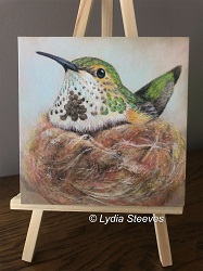 Critter Squares - Mama Hummer CP e-Packet